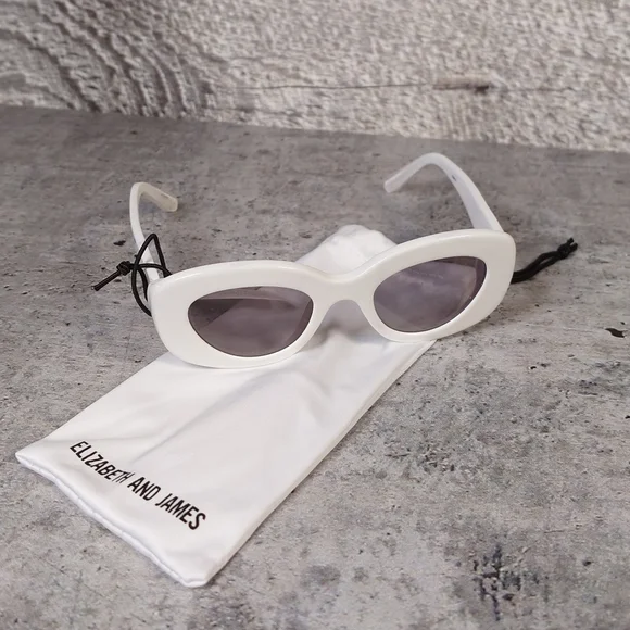 Elizabeth and James White Sunglasses display picture 1